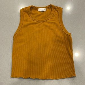 Ten Sixty Sherman, Ribbed Sleeveless Crop Top